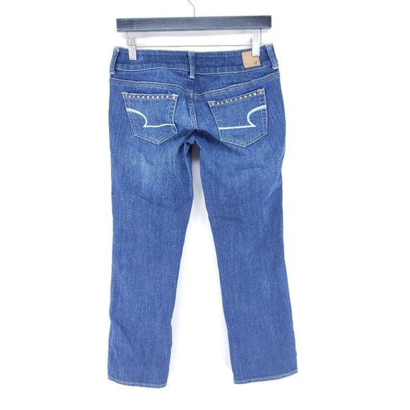 American Eagle Artist Capri Womens Size 2 Dark - Picture 2 of 7
